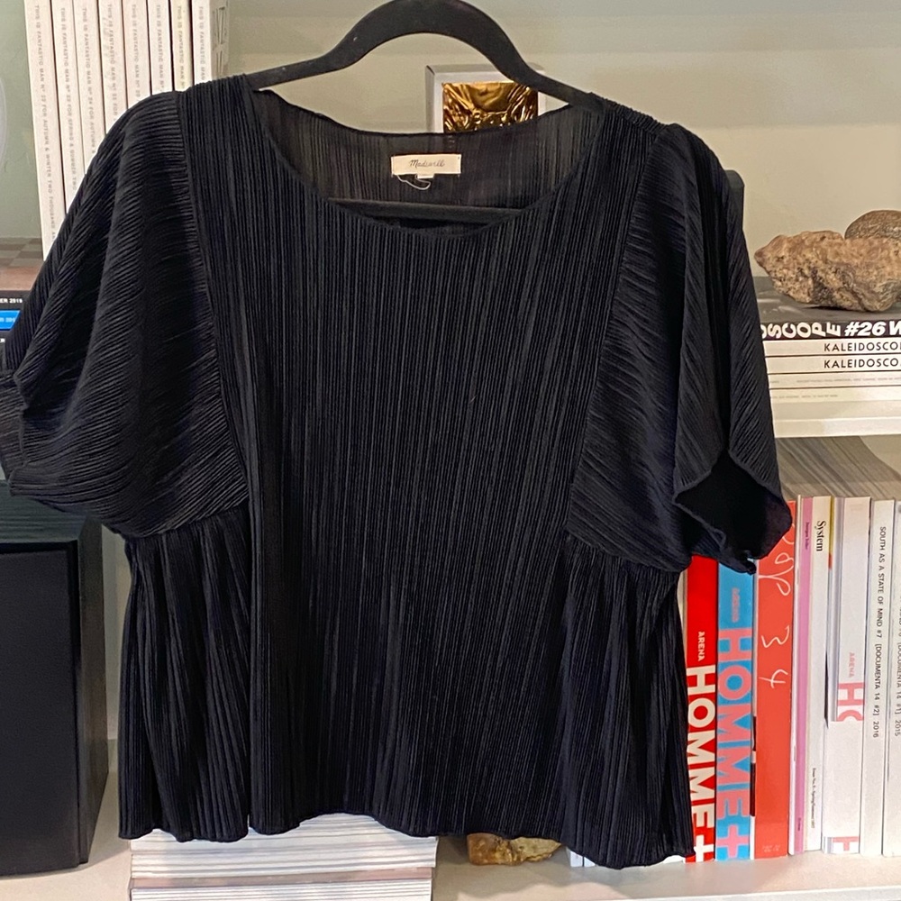 Madewell Plisse Top